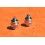 Rolex poussoirs acier complets vissés Mark III, Montre Rolex Daytona 6263, 6265, 16520, 116520 ref 244 -24-P303
