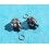 Rolex poussoirs acier complets vissés Mark III, Montre Rolex Daytona 6263, 6265, 16520, 116520 ref 244 -24-P303