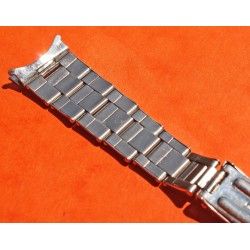 ♛RARE 1955 ROLEX "BIG LOGO" 19mm 7250 BRACELET RIVETS LINKS WITH FOLDED BUCKLE CLASP WATCH ♛