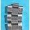 PARTIE MAILLONS 78350 / 19mm BRACELET ACIER, OYSTER DATE, PRECISION, AIR KING, DATEJUST, OYSTER PERPETUAL
