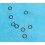 GENUINES NOS ROLEX TUDOR VARIOUS BLACK Flat Crown tube Gaskets watches ref 29-06011
