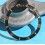 Rolex Rare Mint Glossy Black color Submariner Date Tutone 1680, 1680-8 Gold Watch Bezel Graduated Insert Part