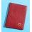Tudor Vintage Red purple Leather Business Document Guarantee Papers watches Card Wallet ref 106 00 41