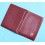 Tudor Vintage Red purple Leather Business Document Guarantee Papers watches Card Wallet ref 106 00 41