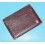 Rare Rolex Vintage Authentic Card holder Passport Holder Dark Maroon Leather ref 101.70.55