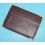 Rare Rolex Vintage Authentic Card holder Passport Holder Dark Maroon Leather ref 101.70.55