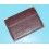 Rare Rolex Vintage Authentic Card holder Passport Holder Dark Maroon Leather ref 101.70.55