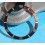 ?? ROLEX RARE SUBMARINER INSERT DE LUNETTE MONTRES 5512, 1680, 5513, 1665 "BROWN" TROPICAL SLIM FONT VERSION ??
