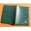 ROLEX ACCESSOIRE PORTE DOCUMENT, PORTEFEUILLE EN CUIR VERT POUR CARTES, GARANTIES, NOTICES MONTRES REF 100.00.41