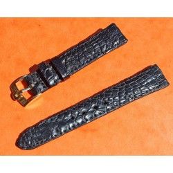 LEATHER STYLE STRAP BRACELET WATCHES 18mm BLACK COLOR