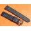 OMEGA LEATHER STYLE STRAP BRACELET WATCHES 18mm BLACK COLOR WITH OEM GOLD FILLED OMEGA BUCKLE