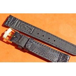 LEATHER STYLE STRAP BRACELET WATCHES 18mm BLACK COLOR