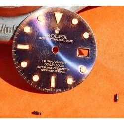 ROLEX CADRAN MONTRES SUBMARINER DATE BLEU 16803, 16808, 16613, 16618 cal 3035, 3135 TRITIUM OR BITONS