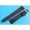 ORIGINAL BRACELET MONTRE CUIR CROCODILE NOIR 20mm AVEC BOUCLE ARDILLON PLAQUE OR ROLEX