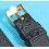 Rolex Original Dark Black Crocodile Leather Strap watch New 20mm with Rolex OEM gold filled buckle