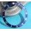 Rolex Cute 90's Dark Blue color Submariner Tutone 16803, 16613, 16808, 16618, Gold Watch Bezel Insert Part