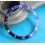 Rolex Cute 90's Dark Blue color Submariner Tutone 16803, 16613, 16808, 16618, Gold Watch Bezel Insert Part