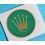 Rolex 60's BIG LOGO watch caseback Ø25mm Green Sticker Submariner, GMT, Explorer, Daytona 6263, 5512, 5513, 1680, 6542, 6241