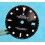 Rolex Vintage Black 80's 16550, 16570 Oyster Perpetual Date Explorer II watch tritium Dial cal 3085