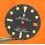 Rolex Vintage Cadran 1680 de montre REFINI ROUGE SINGER Submariner Date tritium RED -MARK IV-