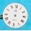 Authentique Cadran blanc EBEL QUARTZ Chiffres romains ref 1187151 Ø23.55mm montres