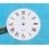 Authentique Cadran blanc EBEL QUARTZ Chiffres romains ref 1187151 Ø23.55mm montres