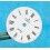 Authentique Cadran Dames blanc EBEL QUARTZ Chiffres romains Ø19.58mm montres