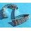 BRACELET ROLEX 7205, MAILLONS ACIER RIVETS MONTRES DAYTONA 19mm  6263, 6262, 6240, 6265 19mm