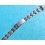 Rolex Used 13mm Vintage 78340, 590B Oyster Stainless Steel Ladies Oyster Bracelet solid links