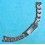 Rolex Used 13mm Vintage 78340, 590B Oyster Stainless Steel Ladies Oyster Bracelet solid links