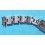 Rolex Used 13mm Vintage 78340, 590B Oyster Stainless Steel Ladies Oyster Bracelet solid links
