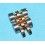ROLEX MAILLONS 62523D MONTRES OR ACIER, BITONS BRACELET JUBILEE 10mm LADY DAMES pour entrecornes 13mm