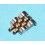 ROLEX MAILLONS 62523D MONTRES OR ACIER, BITONS BRACELET JUBILEE 10mm LADY DAMES pour entrecornes 13mm