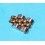 ROLEX MAILLONS 62523D MONTRES OR ACIER, BITONS BRACELET JUBILEE 10mm LADY DAMES pour entrecornes 13mm