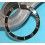 ROLEX RARE INSERT GRADUE LUNETTE NOIR MONTRE SUBMARINER DATE 16613, 16618, 16803, 16808 PERLE LUMINOVA