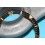 ROLEX RARE INSERT GRADUE LUNETTE NOIR MONTRE SUBMARINER DATE 16613, 16618, 16803, 16808 PERLE LUMINOVA