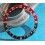 ROLEX INSERT GRADUE DE LUNETTE MONTRES GMT MASTER 16700, 16710, 16760 FAT LADY COKE