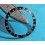 Rolex All Black watch Insert GMT Master II 16710, 16700, 16760 Sophia Loren, Fat Lady OEM Original