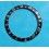 Rolex All Black watch Insert GMT Master II 16710, 16700, 16760 Sophia Loren, Fat Lady OEM Original
