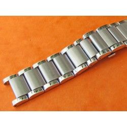 23mm BRACELET HEAVY BRUSHED STAINLESS STEEL WATCH BAND STRAP