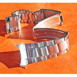ROLEX 1972 BRACELET ACIER PLIE 7836-258 MONTRES TUDOR OYSTER 380 20mm EXPLORER 1016, GMT 1675, 16750, 1655, 1019, 5513, 1680