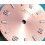 ROLEX RARE CADRAN SAUMON, ROSE, 3-6-9 Montre Dames, Medium Oyster Perpetual Ø23.50mm