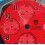 Tudor Prince Date Rare cadran Rouge montres Chronograph Chrono-Time 40mm ref 79280, 79280, 79260, 79160, 79270 Ø29mm