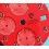 Tudor Prince Date Rare cadran Rouge montres Chronograph Chrono-Time 40mm ref 79280, 79280, 79260, 79160, 79270 Ø29mm