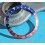 Rolex GMT Master watch Faded PEPSI Blue & Red color S/S 16700, 16710, 16760 Bezel 24H Insert Part