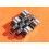 Authentic Rolex Ladies Datejust Stainless Steel S/S Jubilee Watch Links 10mm - Set of 2