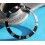 ROLEX INSERT GRADUE LUNETTE MONTRES 16800, 16800, 16610 SUBMARINER DATE AVEC PERLE LUMINOVA