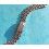Ladies Vintage 70's 6251D Rolex Datejust Jubilee Stainless Steel 13mm Watch Band Bracelet folded Links