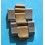 Rolex Genuine Used Date/ Air-King 18Kt & ssteel 19mm Oyster tutone Bracelet parts 78353-19 for restore
