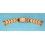 ♛Rolex Yellow 18kt Gold Filled Capped Shell 19mm Oyster Bracelet 78351B 457B End Pieces ♛